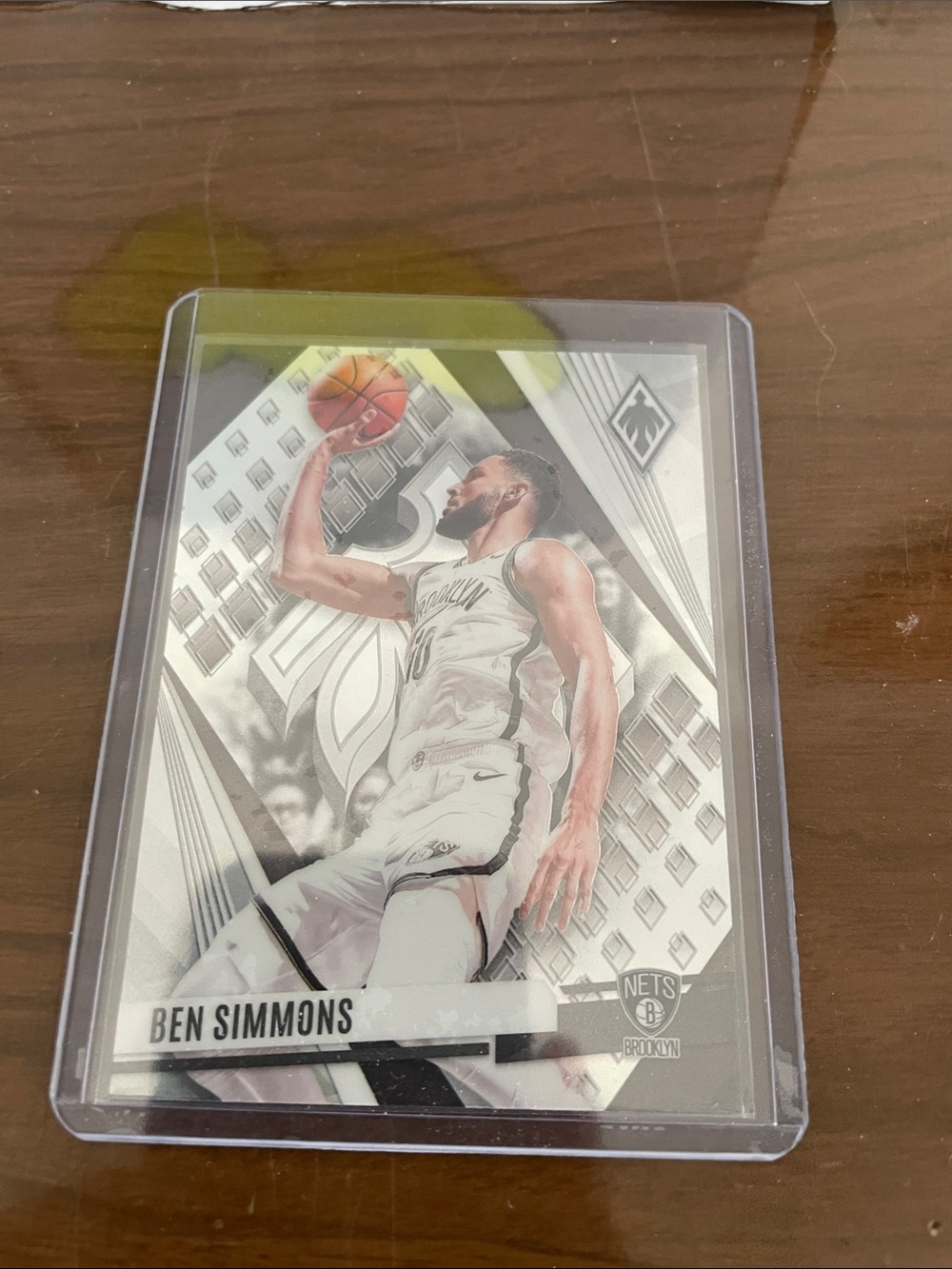 Panini Ben Simmons Basketball Card - White, Black, Orange